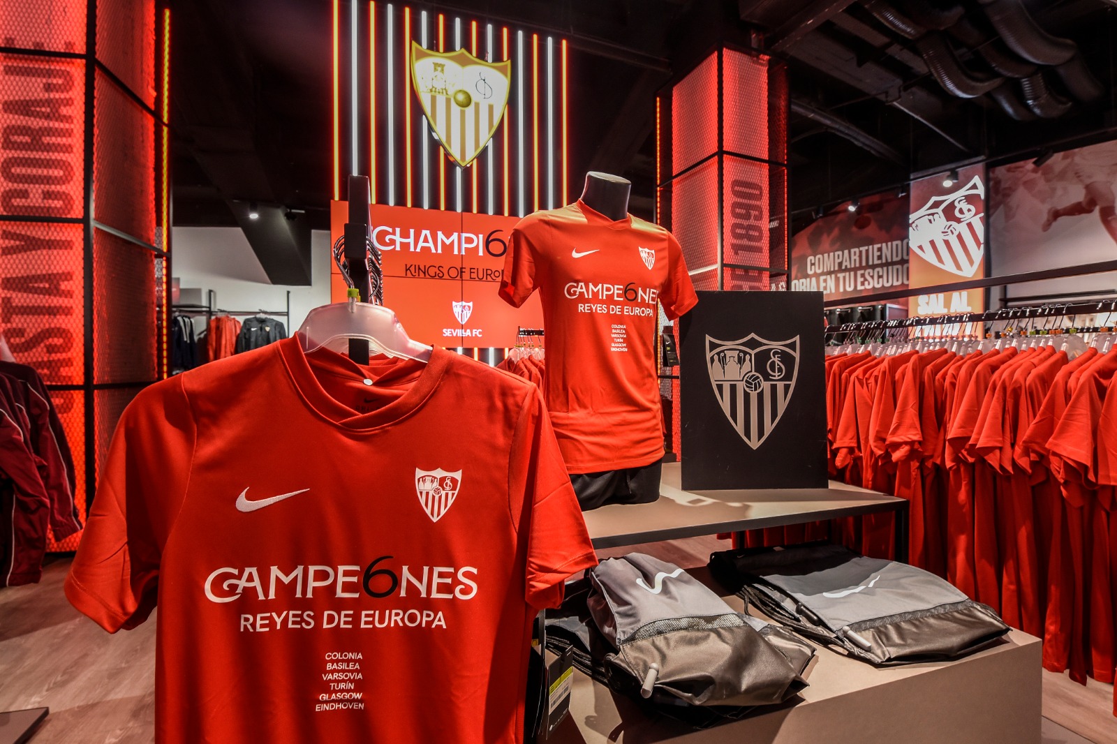 Camiseta sevilla fc uefa